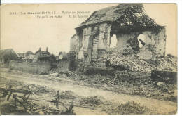 La Guerre 1914-1915 - LE QUESNOY - L´église Du Quesnoy - Ce Qu´il En Reste - Le Quesnoy