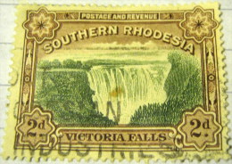 Southern Rhodesia 1935 Victoria Falls 2d - Used - Rhodesia Del Sud (...-1964)