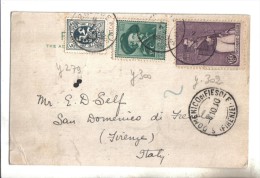 BOL971 - BELGIO 1930 , Cartoncino Per L'Italia - Lettres & Documents