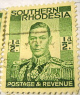 Southern Rhodesia 1937 King George VI 0.5d - Used - Rhodesia Del Sud (...-1964)