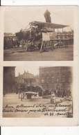 Carte Postale Photo Militaire Français AVION Allemand Abattu Près De DIEULOUARD à NANCY ?-23 Mars 1917-AVIATION-Guerre - Dieulouard