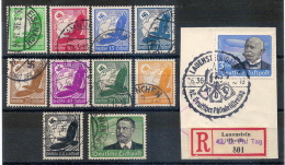 Germany 1934 - Air Post Set - Correo Aéreo & Zeppelin