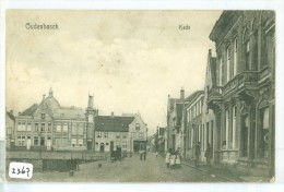 OUDENBOSCH * KADE * ANSICHTKAART * CPA * GELOPEN IN 1909 Naar HENDRIK IDO AMBACHT (2367) - Otros & Sin Clasificación