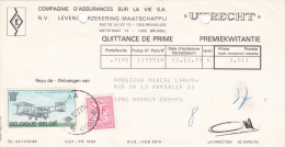 859 Op Quittance (Kwitantie) - 1951-1975 Heraldieke Leeuw