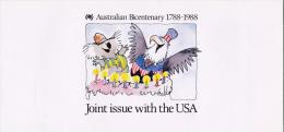 Australia 1988 Joint Issue With USA Presentation Pack - See 2nd Scan - Presentation Packs