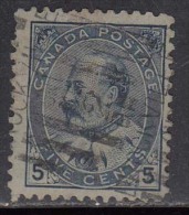 5 Cents Edward, Canada Used 1903 - Oblitérés