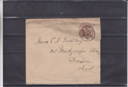 Grande Bretagne - Bande Pour Journaux De 1880 - Stamped Stationery, Airletters & Aerogrammes