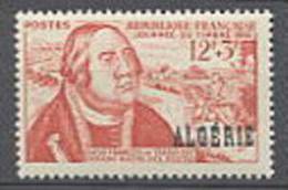 ALGERIE N° 333 XX Journée Du Timbre (F. De Tassis), Sans Charnière TB - Unused Stamps