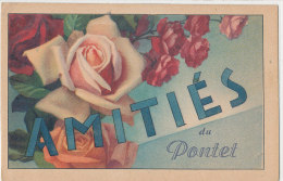 84 // Amitiés Du PONTET   Roses, - Le Pontet