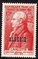 Algérie N° 308 XX  Journée Du Timbre 1954  TB - Nuevos