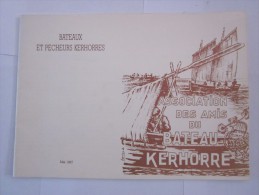 BATEAUX ET PECHEURS KERHORRES - Bretagne