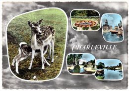 CP, 08, Souvenir De CHARLEVILLE, écrite, Voyagé En 1966, Editions "la Cigogne" - Charleville