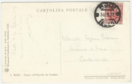 Greece 1927 Italian Occupation - Rhodes To French Embassy Constantinople - Dodecaneso