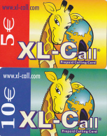 2 Kaarten Xl-Call (Mint,Neuve) Rare ! - Schede GSM, Prepagate E Ricariche