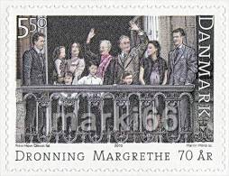 Denmark - 2010 - 70 Years Of Queen Margrethe II - Mint Booklet Stamp - Nuovi