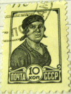 Russia 1929 Factory Girl 10k - Used - Gebraucht