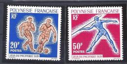 N° 22 Et 23 **  JEUX Du PACIFIQUE SUD - Unused Stamps