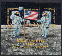 B5127 MARSHALL ISLANDS 1999, Sc 712 30th Anniv Landing On Moon  MNH - Marshallinseln