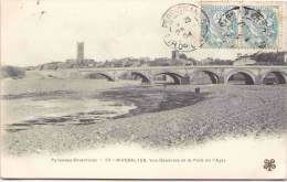 RIVESALTES - Vue Générale Et Le Pont De L'Agly - Rivesaltes