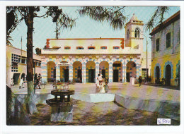 PO5810# ALGERI - LAGHOUAT - PIAZZA BEN BADIS - CAFE' DE L'ETOILE - FONTANE   No VG - Laghouat