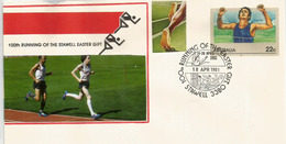 AUSTRALIE.  Course De Stawell, Depuis  1878, Chaque Annee (Victoria). Un Entier Postal (centenaire) - Postmark Collection