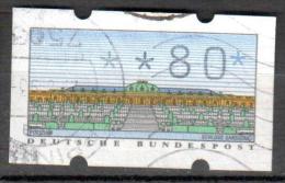 BRD Bund 1993 ATM Type 2.1 - 80 Gestempelt Used - Timbres De Distributeurs [ATM]