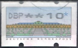 BRD Bund 1993 ATM Type 2.2 - 10 Gestempelt Used - Automaatzegels [ATM]