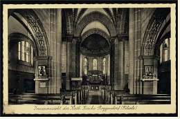 Kath. Kirche Roggendorf  -  Innenansicht  -  Mechernich , Euskirchen  -  Ansichtskarte Ca.1935    (2253) - Euskirchen