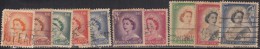 New Zealand Used 1953, 10v QE II Series, - Used Stamps