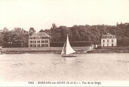 MORSANG SUR SEINE  - 91 -  Une Vue RARE De La Seine - Meilleur Prix  -  1065 - Morsang Sur Orge