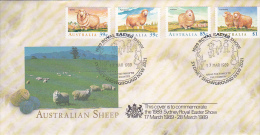 Australia 1989 Royal Easter Show Sydney, Commemorative Cover - Brieven En Documenten