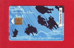 60 - Telecarte Publique Sncf Balancoire Manege Envolez Vous RER B ( F613) - 1995