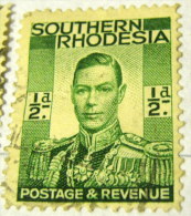 Southern Rhodesia 1937 King George VI 0.5d - Used - Rhodesia Del Sud (...-1964)