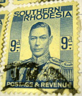 Southern Rhodesia 1937 King George VI 9d - Used - Rhodesia Del Sud (...-1964)