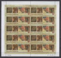 Nouvelle Calédonie Feuille Du N°  805 Luxe ** - Unused Stamps