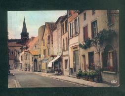 CPSM - Combronde (63) - La Grand' Rue ( Grande Rue Commerces CAP THEOJAC) - Combronde
