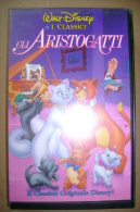 PBU/42  VHS Orig. Walt Disney  GLI ARISTOGATTI  Ed.1994/ Cartoni Animati - Cartoni Animati