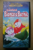 PBU/45  VHS Orig. Walt Disney  LE AVVENTURE DI BIANCA E BERNIE  Ed.1997 Cartoni Animati - Cartoons