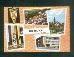 CPSM - BOULAY (Moselle 57) Multivues ( Vue Aerienne SPADEM) - Boulay Moselle