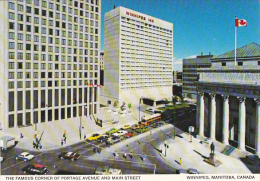 Canada Manitoba Winnipeg Corner Of Portage Avenue And Main Street - Winnipeg