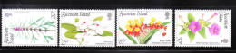 Ascension 1995 Flowers MNH - Ascensione