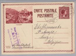 Luxemburg Bildpostkarte 1932-09-21 Ettenbrück(Vianden) - Ganzsachen