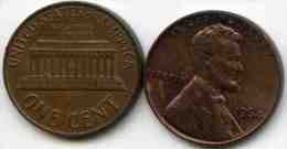 Etats-Unis USA 1 Cent 1964 KM 201 - 1959-…: Lincoln, Memorial Reverse