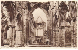 Tintern Abbey -  Interior West  -   Postcard - Monmouthshire