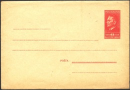 YUGOSLAVIA - JUGOSLAVIA -  Mi. U7 I  - HRVATSKA  - TITO - 1949 - Entiers Postaux