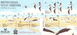 British Indian Ocean Territority BIOT 2001 Birdlife International Festival S/S MNH - Brits Indische Oceaanterritorium