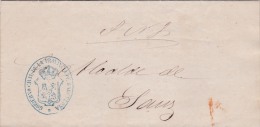 00962 Carta S.N. Gobierno Civil De La Provincia De Barcelona 1876 - ...-1850 Préphilatélie