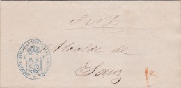 00962 Carta S.N. Gobierno Civil De La Provincia De Barcelona 1876 - ...-1850 Prephilately