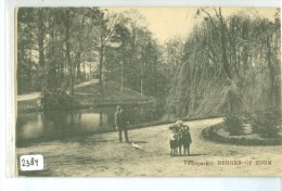 BERGEN OP ZOOM * VOLKSPARK * ANSICHTKAART * CPA * (2384) GELOPEN IN 1922 Naar SAS VAN GENT - Bergen Op Zoom