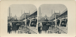 Berlin, Elektrische Hochbahn, No. 41, Brucke - Stereoscopes - Side-by-side Viewers